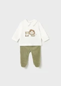 Mayoral Newborn Erkek Bebek Kadife Takım thumbnail 1