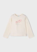 Mayoral Kız Çocuk Çiçek Baskılı Sweatshirt thumbnail 1