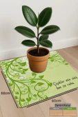Valerine Life Çiçek Saksı Matı Salon Balkon Bitkileri Zemin Koruyucu Kaymaz Saksı Altlığı 60x60cm 27250621 thumbnail 2