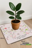 Valerine Life Çiçek Saksı Matı Salon Balkon Bitkileri Zemin Koruyucu Kaymaz Saksı Altlığı 60x60cm 27250620 thumbnail 2
