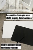 Valerine Life isme Kişiye Firmaya Özel Dijital Baskılı Hoş Geldiniz Dükkan Önü İşyeri Kapı Önü Paspası 50x90cm thumbnail 6