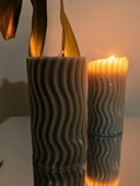 WaveLine Lavanta Kokulu Soya Mum - Doğum Günü - Sevgililer Günü - Hediyelik - Aromaterapi - 1