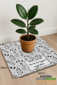 Valerine Life Çiçek Saksı Matı Salon Balkon Bitkileri Zemin Koruyucu Kaymaz Saksı Altlığı 60x60cm 27250624 thumbnail 2