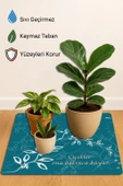 Valerine Life Çiçek Saksı Matı Salon Balkon Bitkileri Zemin Koruyucu Kaymaz Saksı Altlığı 60x60cm 27250623 thumbnail 3