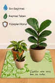 Valerine Life Çiçek Saksı Matı Salon Balkon Bitkileri Zemin Koruyucu Kaymaz Saksı Altlığı 60x60cm 27250621 thumbnail 3
