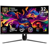 MSI MAG 321CUP QD-OLED 31.5 " 165Hz(OC) 0.5ms HDMI DP Type-C Curved UHD QD-OLED Gaming Monitör thumbnail 1