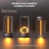 Sallandıkça Şekil Değiştiren Sihirli Masa Lambası: Manyetik Filamanın Büyüsüyle Aydınlanın! - 1