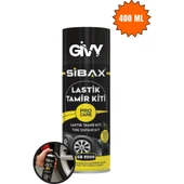 Lastik Tamir Kiti Sprey 400 ml – Patlak Lastik Şişirme ve Anında Onarım Spreyi SB9000 - 1