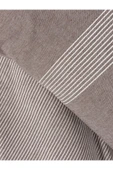 Ribbed Çift Kişilik Nevresim Takımı Linje Kahve - 2