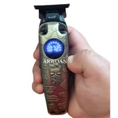 Profesyonel Kablosuz Traş Makinesi LED Ekran, Paslanmaz Çelik Bıçak ve Güçlü Motor Teknolojisi ile Şık Tasarım thumbnail 2