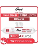 Sleepy Easy Clean Kiraz Çiçeği Mopa Uyumlu Yer Temizlik Havlusu&mendili 20 Yaprak thumbnail 1