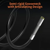 DXZtoz Endüstriyel Endoskop - 0.33 Inc Mafsallı Yılan Kamera - 3m - 4