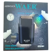 Profesyonel Folyo Tıraş Makinesi – sıfır yanak  tıraş makinesi USB Şarjlı, Hassas Ciltlere Uygun thumbnail 6