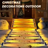 Volisun Güneş Enerjili Merdiven Lambası 12 Adet, Su Geçirmez IP67 - Çok Renkli - 5