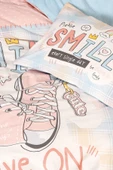 Genç Odası Tek Kişilik Nevresim Takımı Smile Mint - 2