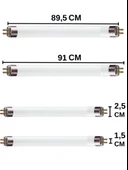 (1 Adet) Osram 30W 840 Günışığı (4000K) G13 Duylu T8 Floresan - 2