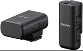 Sony ECM-W3S  Akış, Podcast ve toplantılar için kablosuz mikrofon sistemi, tek mikrofon için, siyah thumbnail 4