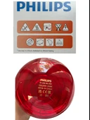 (3 Adet) Philips 250W Kızılötesi (infrared) Isıtıcılı Hayvan Isıtma ve Fizik Tedavi Lambası (Kırmızı Işık) E27 (Kalın Duy) - 5