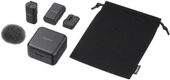 Sony ECM-W3S  Akış, Podcast ve toplantılar için kablosuz mikrofon sistemi, tek mikrofon için, siyah thumbnail 1