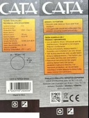 (3 Adet) Cata Pilli Duman Dedektörü Hassas Algılamalı - 5