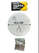 (2 Adet) Cata Pilli Duman Dedektörü Hassas Algılamalı - 3