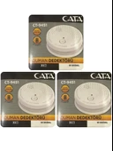 (3 Adet) Cata Pilli Duman Dedektörü Hassas Algılamalı - 1
