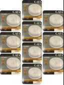 (10 Adet) Cata Pilli Duman Dedektörü Hassas Algılamalı - 1