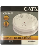 (5 Adet) Cata Pilli Duman Dedektörü Hassas Algılamalı - 2