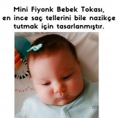 Sahici Anne 7li Zayıf İnce Telli Saçlı Bebeklere Özel Bebek Fiyonk Toka Seti - 4