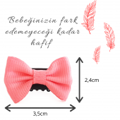 Sahici Anne Saçsız Bebek Tokası Saçtan Düşmeyen Çıtçıt Fiyonk Toka - 5