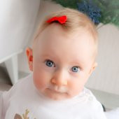 Sahici Anne 7li Zayıf İnce Telli Saçlı Bebeklere Özel Bebek Fiyonk Toka Seti - 7