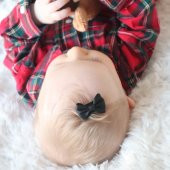 Sahici Anne Saçsız Bebek Tokası Saçtan Düşmeyen Çıtçıt Fiyonk Toka - 6