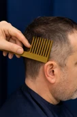 Saç Kesimi Şekillendirici Tarak - Düzgün Saç Kesme Tarağı thumbnail 1