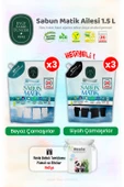 Beyazlar x3 + Siyahlar x3 Çamaşır Yıkama Sıvısı 1.5 L ve ROSIE - 1