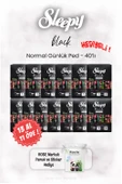 13 AL 11 ÖDE Sleepy Black Günlük Ped Normal 40'lı ve ROSIE thumbnail 1