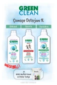 Green Clean Çamaşır Deterjanları 1 L x 3 ve Rosie Pamuk Hediye thumbnail 1