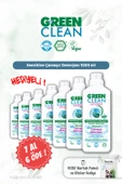 Green Clean Sensitive Çamaşır Deterjanı 1000 ml 7 AL 6 ÖDE ve Rosie Hediye thumbnail 1