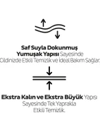 Sleepy 12 AL 11 ÖDE Lavantalı Bebek Vücut Temizleme Mendili 50'li  ve Rosie pamuk thumbnail 4