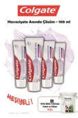Colgate 4 Adet Hassasiyete Anında Çözüm 100 ml ve Rosie Hediye thumbnail 1