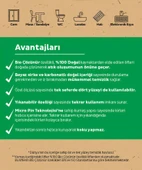 Sleepy Easy Clean Mopa Uyumlu ve Bio Çözünür ailesi 5'li Islak Mendil Paketi ve ROSIE hediye thumbnail 6