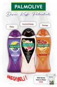 Palmolive 3'lü Duş Jeli İncir 250 ml, Feel the energy 500 ml, Relax 500 ml, ROSIE hediye thumbnail 1