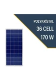 Lexron 170w Polikristal Güneş Paneli - 1