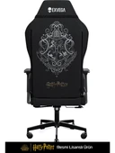 EXVEGA Andromeda 2025 Harry Potter Hogwarts Crest Edition Masajlı Oyuncu Koltuğu Dokuma Kumaş - 3