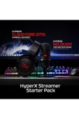 HyperX Streamer Pack - Could Core Gaming Kulaküstü Kulaklık Dts, Solocast Gaming Mikrofon, One Size - 2