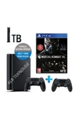 Sony PS4 Slim 1Tb Oyun Konsolu + 2. PS4 Kol + Mortal Kombat Xl - 1