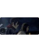 EXVEGA Attack on Titan Eren & Mikasa Mousepad XXL - 1