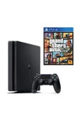 Sony Ps4 Slim 500Gb Konsol + Ps4 Gta 5 Oyun - 1