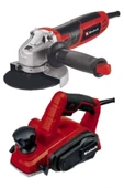 Einhell Tc-ag 115/750 750 Watt Elektrikli Avuç Taşlama Tc-pl 750 Planya 750 Watt Usta Seti - 1