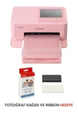 Canon Selphy Cp1500 Pembe Fotoğraf Yazıcısı Kp-36ip Fotoğraf Kağıdı Seti - 1