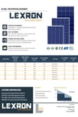 Lexron 170w 12v Polikristal Güneş Paneli - 2